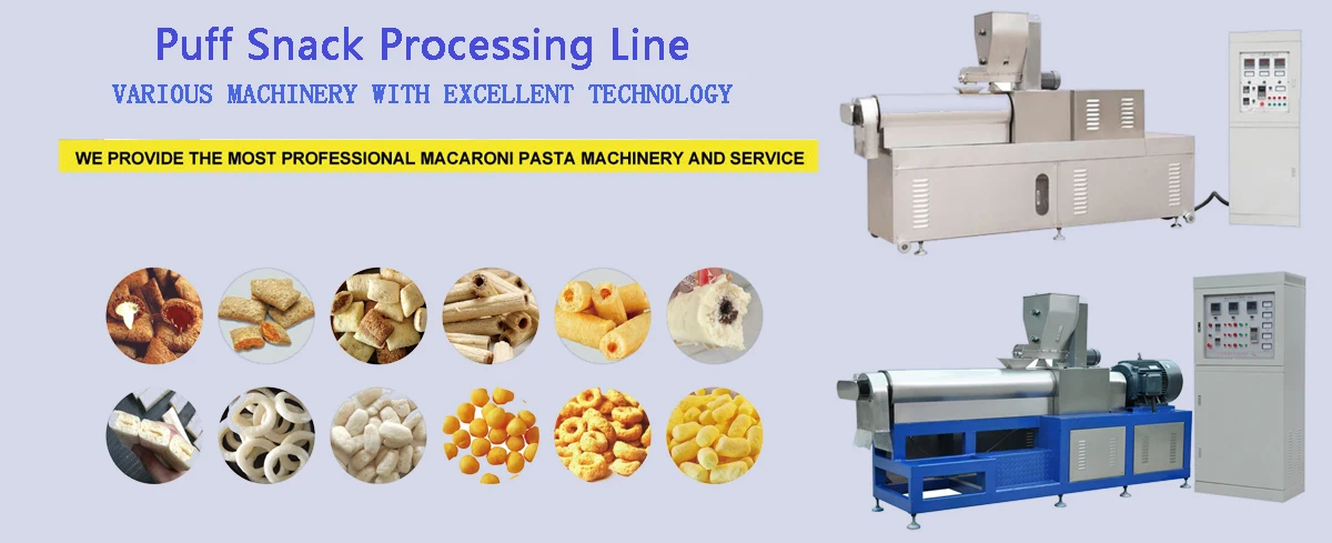 Customizable Grain Flour Snacks Food Making Processing Extruder Machine for Food