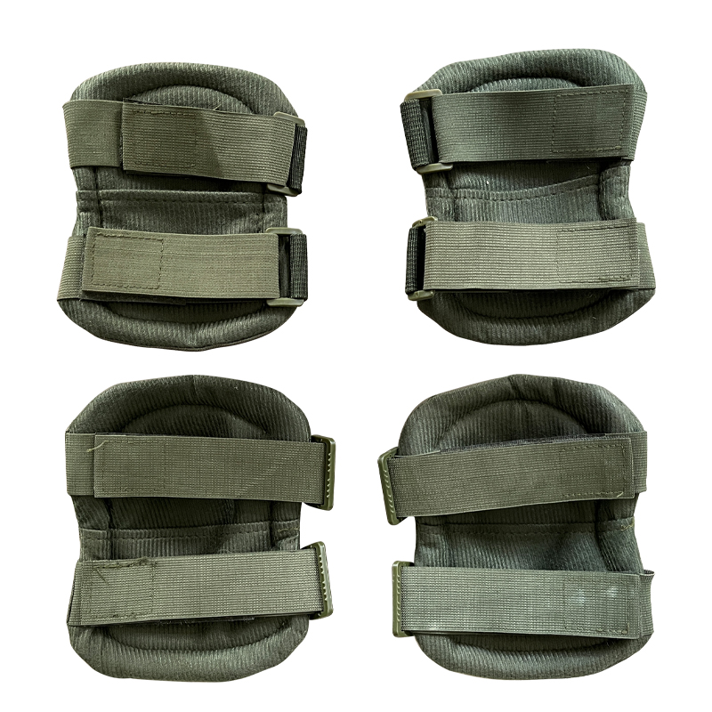 4 Pieces Hard Shell Adjustable Knee Elbow Pads Universal Applicable People's Favorite