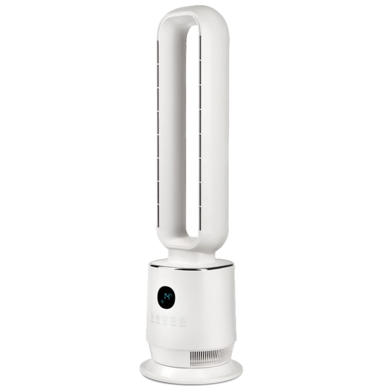 Silent Three Speed Digital Remote Control Bladeless Oscillating Tower Fan