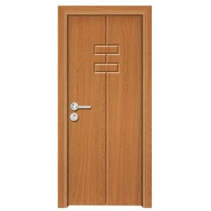 China AB-GM8049 PVC MDF interior door wholesale
