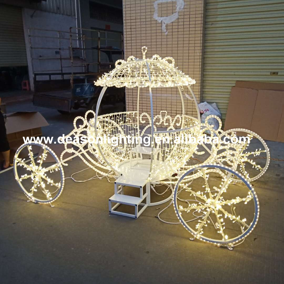 wedding lighted cinderella