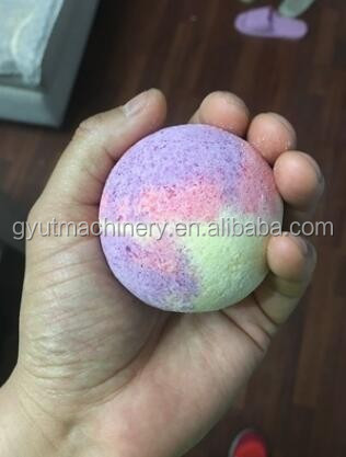Auto Bath Bomb Press Machine for Making 2 Color Fizzy Bath Bombs in USA Market