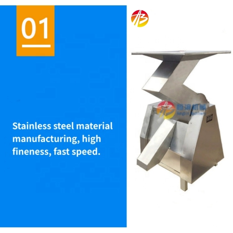 Commercial 3kw Potato Apple Tomato Crusher Machine for Fruit and Vegetable Processing
