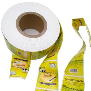 China Logo Customized Printing Wholesale Food Grade Plastic Sausage Casings wholesale