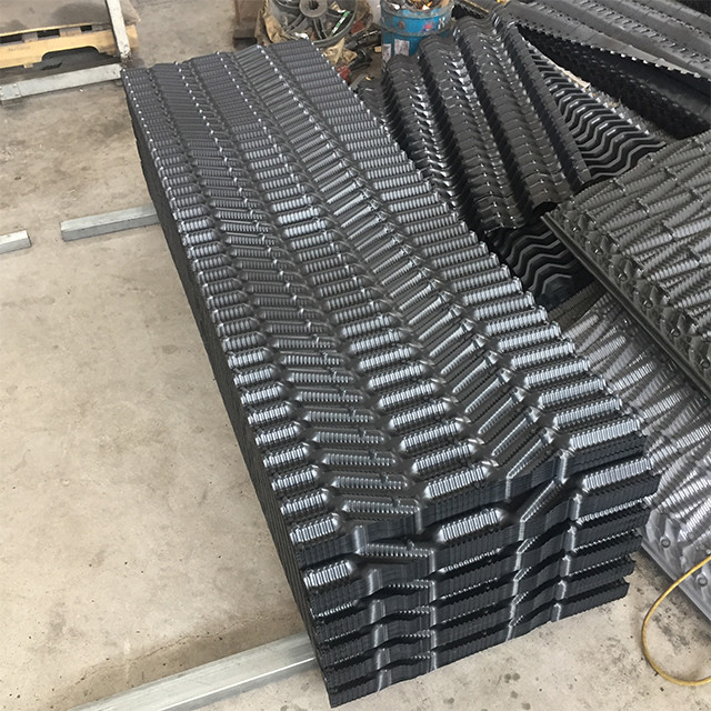 500mm Cooling Tower Fill Media Replacement Counter Flow Media PVC Fill Packs