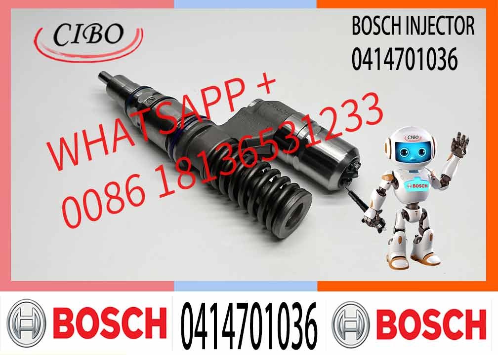 Common Rail Diesel Fuel Injector 0414701036 0414701061 For Bo-sch DC9 Engine Nozzle 1730888 0 414 701 036