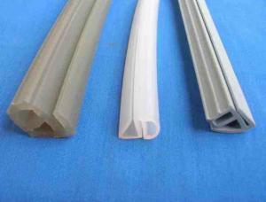 China Maintenance Free Silicone Seal Strip , Platinum Cured Silicone Extruded Profiles wholesale
