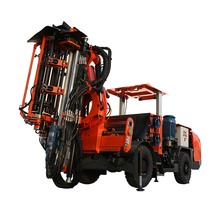 Longhole Underground Jumbo Drilling Machine 13Km/H Speed DL4