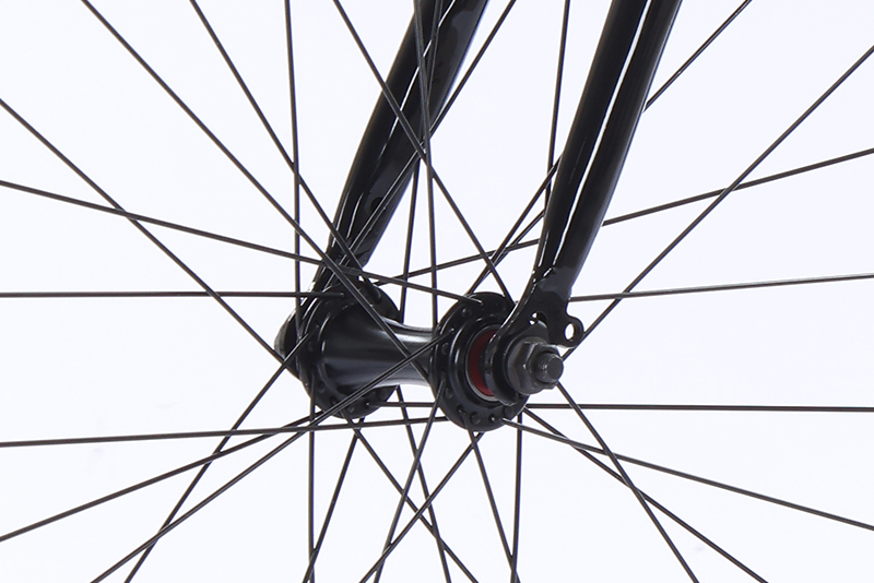 120kg Load Capacity GOMID Steel Frame Bisiklet Single Speed Fixed Gear Bike for Custom Track Racing Handlebar Steel Drop Bar