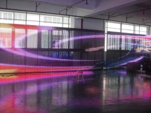 China SMD2121 High Brightness 1920Hz Outdoor Transparent LED Screen wholesale