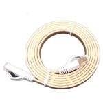 30pcs/Lot Gold 5m Cat7 Cable Rj45 Flat Lan Network Cable