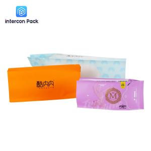 China Disposable Towel Side Gusset Bag Recyclable Degradable 25x14cm wholesale