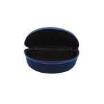 Customizable Logo Zipper Eyeglasses Case Big Box Black Glasses Case Shockproof