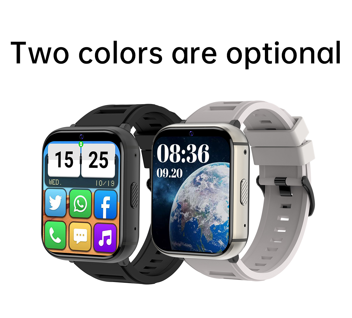 Q668 4G Smart Watch 1.99 Inch IPS Screen 930mAh Battery Android 9.0