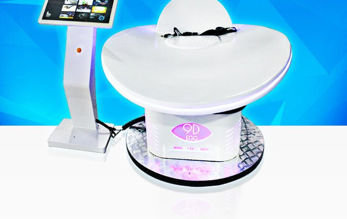 22" Kiosk Virtual Reality Machine 9D VR Cinema Galvanized Steel Frame Full 3D Audio