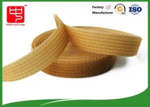 China Silk printing strong straps for cable ties ， One side fabric fasteners wholesale