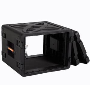 China PP 8U 19 Inch Rack Mount Road Case Watertight And Dust - Proof wholesale