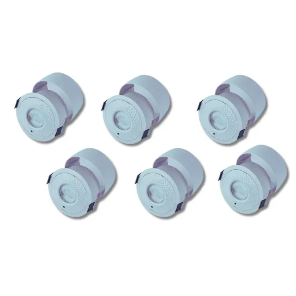 Panel Down Light LED Panic Emergency Escape Exit Sign Light IP65 Battery Backup Rechargeable Public School Hospital White