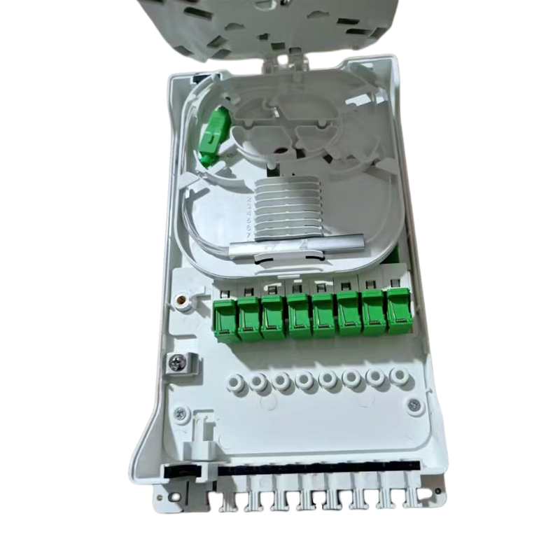 Upgrade Your Network with FAT-8T Wall-Mount Fiber Optic Terminal Box in ABS Material