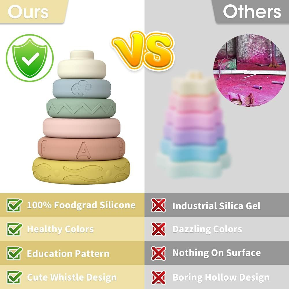 Multicolor Durable Educational Sensory Toys , Multifunctional Baby Chew Toys