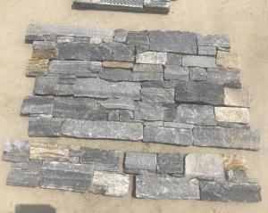 China Blue Quartzite 150x600mm Mesh Backed Stone Non Antacid wholesale