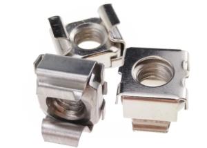 China Polished Hardware Nuts Bolts Sqaure Mounting Stainless Steel M6 Cage Nuts wholesale