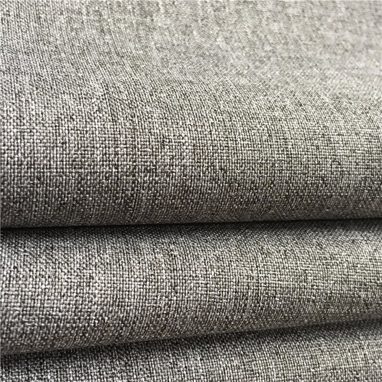 PU Coated 300D Polyester Plain Two-Tone Melange Oxford Fabric for Bags Purses Totes