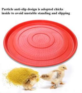 China PP Poultry Feeder Drinker 41mm 35mm Hen Feeding Tray wholesale