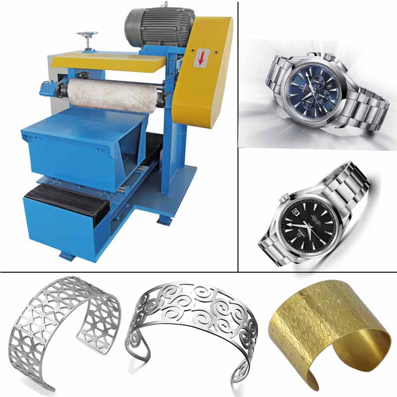 Stainless Steel Sheet Metal Buffing Machine With Less Deformation Rate