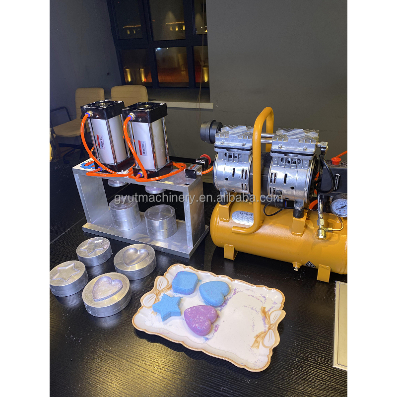 High Productivity Bath Bomb Press Machines with Four Roller Double Press Technology