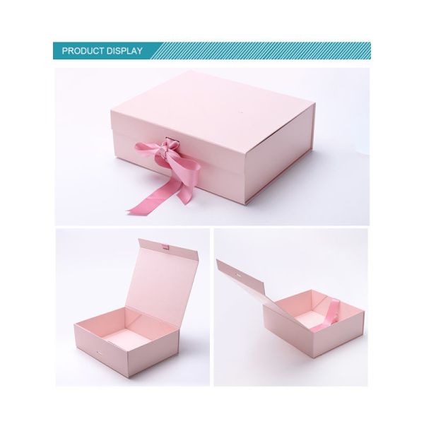 Luxury Cardboard Logo Gift Box Rigid Gift Boxes With Lids
