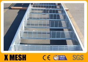 China Plain Surface 316 Stainless Steel Grating Stair Treads For Airport Runways wholesale