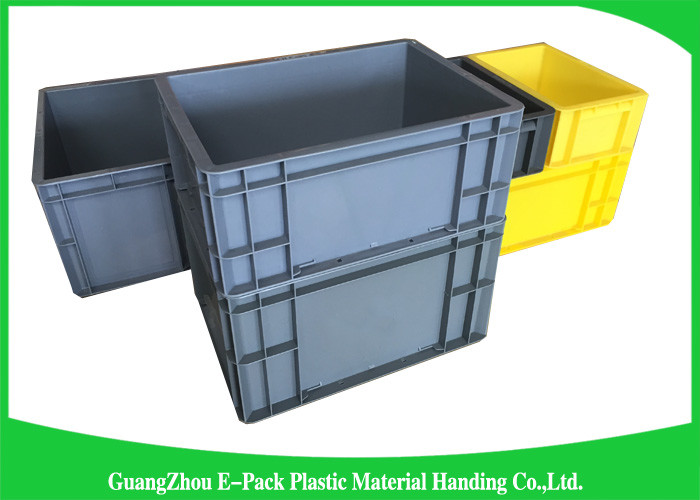 Top Plastic Solid Euro Stacking Containers Reusable For Fruit And Vegetable