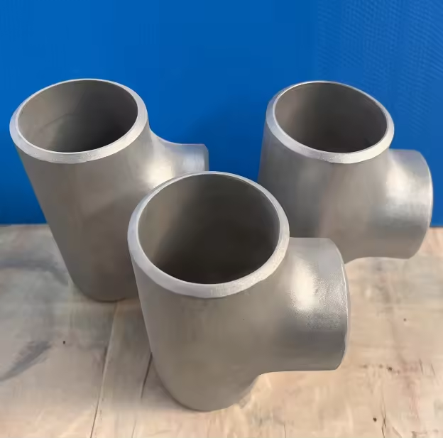Customized Support 2 Inch SCH40 Aluminum Alloy 6061 6063 Straight Tees for NXF Butt Welded Seamless