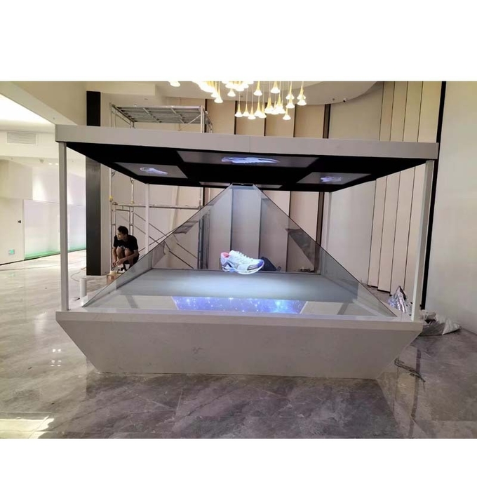 Large Interactive Holographic 3D Displays Projection System 110V 350cd