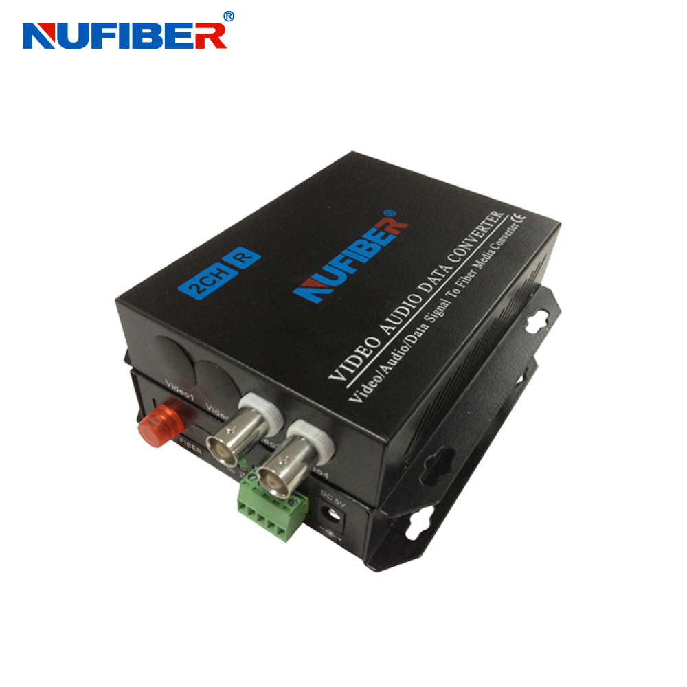 16BNC Fiber Video Converter Transmitter For CCTV NF-16V-T/R-F20