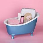 Plastic Colored Empty Makeup Containers , Hotel Mini Bathtubs For Gift Baskets