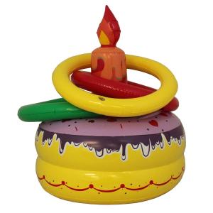 China Inflatable Toys Birthday Cake Ring Toss wholesale