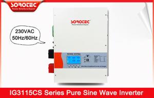 China 10000W 50Hz / 60Hz Hybrid Solar Energy Storage Inverter With Color Screen wholesale