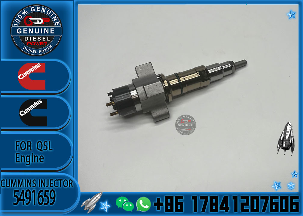 C4359204 Diesel Fuel Injector 4359204 5491659 For Cummins Excavator QSL9.3 ISCE Engine 6L