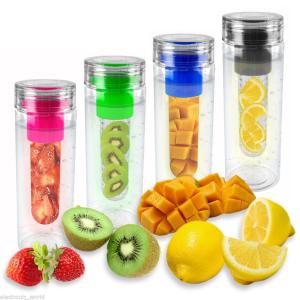 China colorful tritan water bottle with Fruit Infuser wholesale