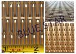 Aluminum Pre Crimped Wire Mesh Screen For Farm & Decoration Smooth Top Anti -