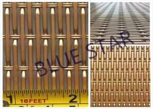China Aluminum Pre Crimped Wire Mesh Screen For Farm &amp; Decoration Smooth Top Anti - Corrosion wholesale