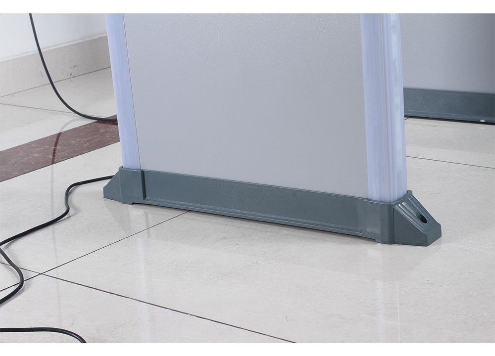 Intelligent Partition Metal Detector Gate 24 Detecting Zones For Outdoor