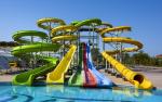 Outside Swimming Pool Water Games Rides Supplies Fiberglass Slide Set