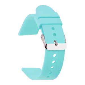 China Unisex Removable TPU Rubber Watch Band Stainless Steel Buckle wholesale