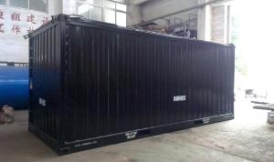 China Asphalt Heavy Oil And Fuel 20 Ft Insulated Shipping Container wholesale