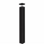 Round Corner Steel Metal Fence Posts for Nonstandard and Customizable Fencing