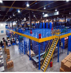 China Medium - Duty Attic Rack Supported Mezzanine Floor For Warehouse / Factory wholesale