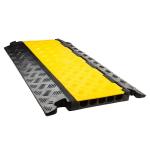 Highly Visible Anti-Slip Outdoor Rubber Cable Protector 5 Channel